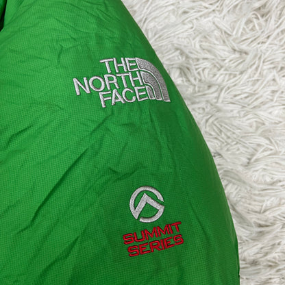 THE NORTH FACE（ザ・ノース・フェイス）ヒマラヤンパーカー サミットシリーズ 800フィル メンズXS グリーン／両袖汚れあり WINDSTOPPER仕様 #28