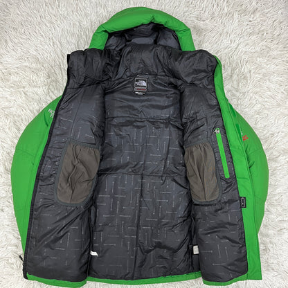 THE NORTH FACE（ザ・ノース・フェイス）ヒマラヤンパーカー サミットシリーズ 800フィル メンズXS グリーン／両袖汚れあり WINDSTOPPER仕様 #28