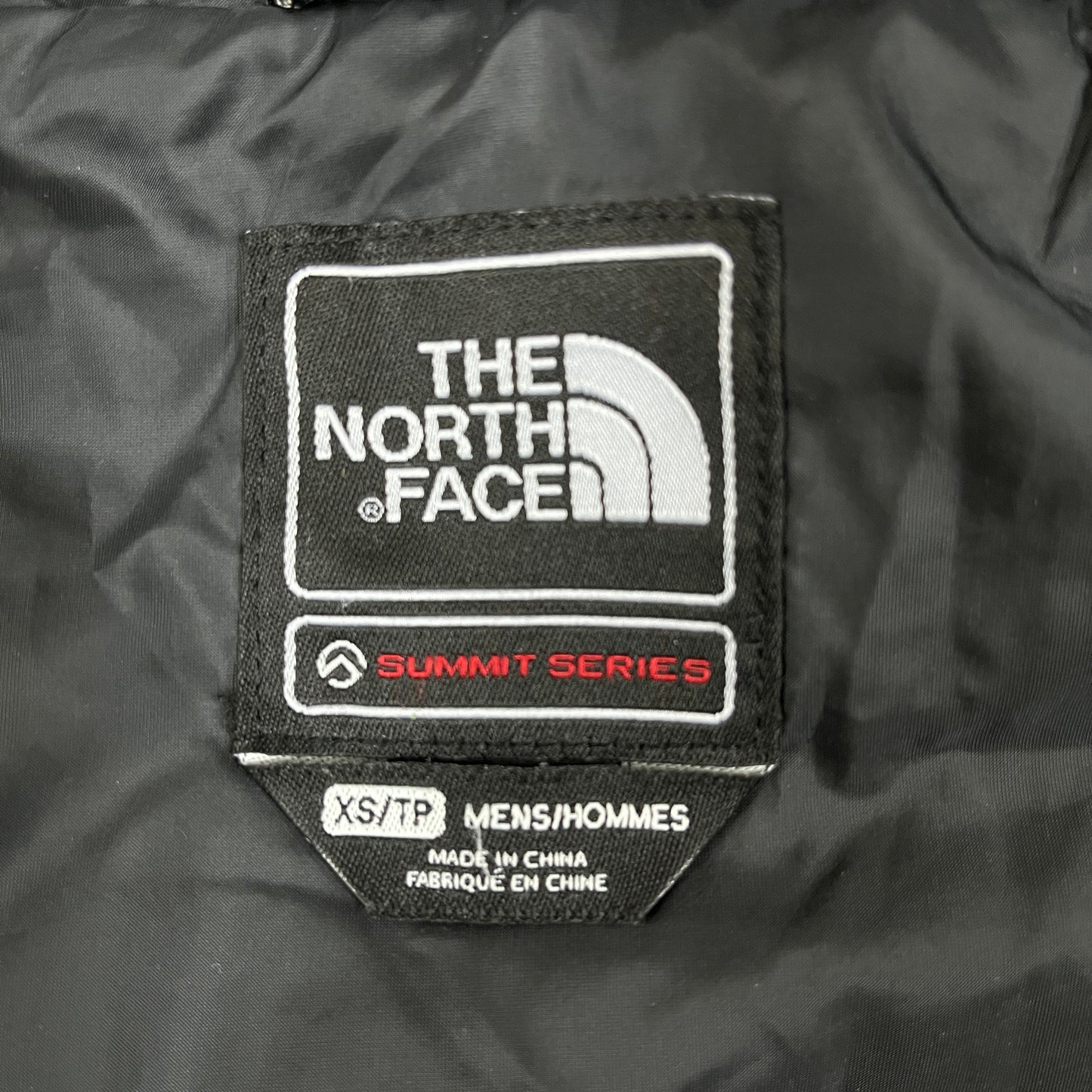 THE NORTH FACE（ザ・ノース・フェイス）ヒマラヤンパーカー サミットシリーズ 800フィル メンズXS グリーン／両袖汚れあり WINDSTOPPER仕様 #28