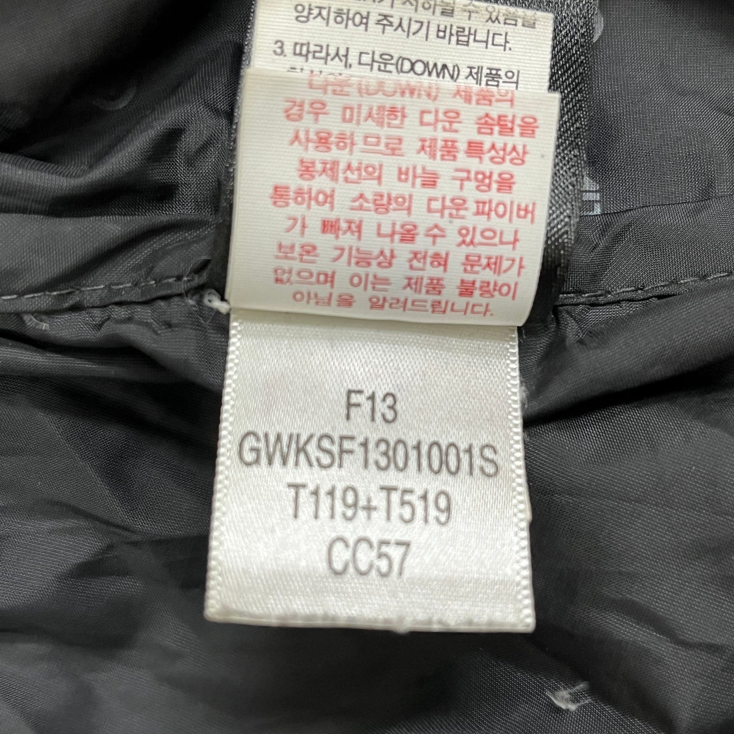 THE NORTH FACE（ザ・ノース・フェイス）ヒマラヤンパーカー サミットシリーズ 800フィル メンズXS グリーン／両袖汚れあり WINDSTOPPER仕様 #28