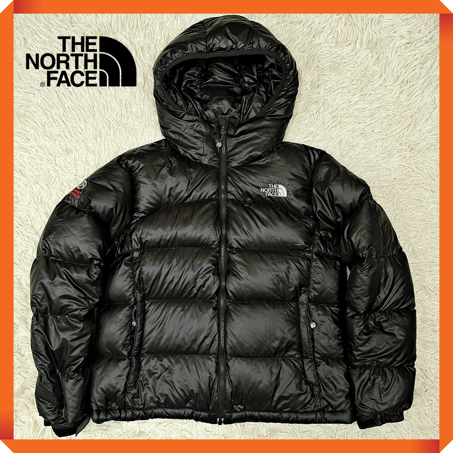 THE NORTH FACE（ザ・ノース・フェイス）SUMMIT SERIES ダウンジャケット レディースL（90）ブラック／高品質グースダウン使用 #30