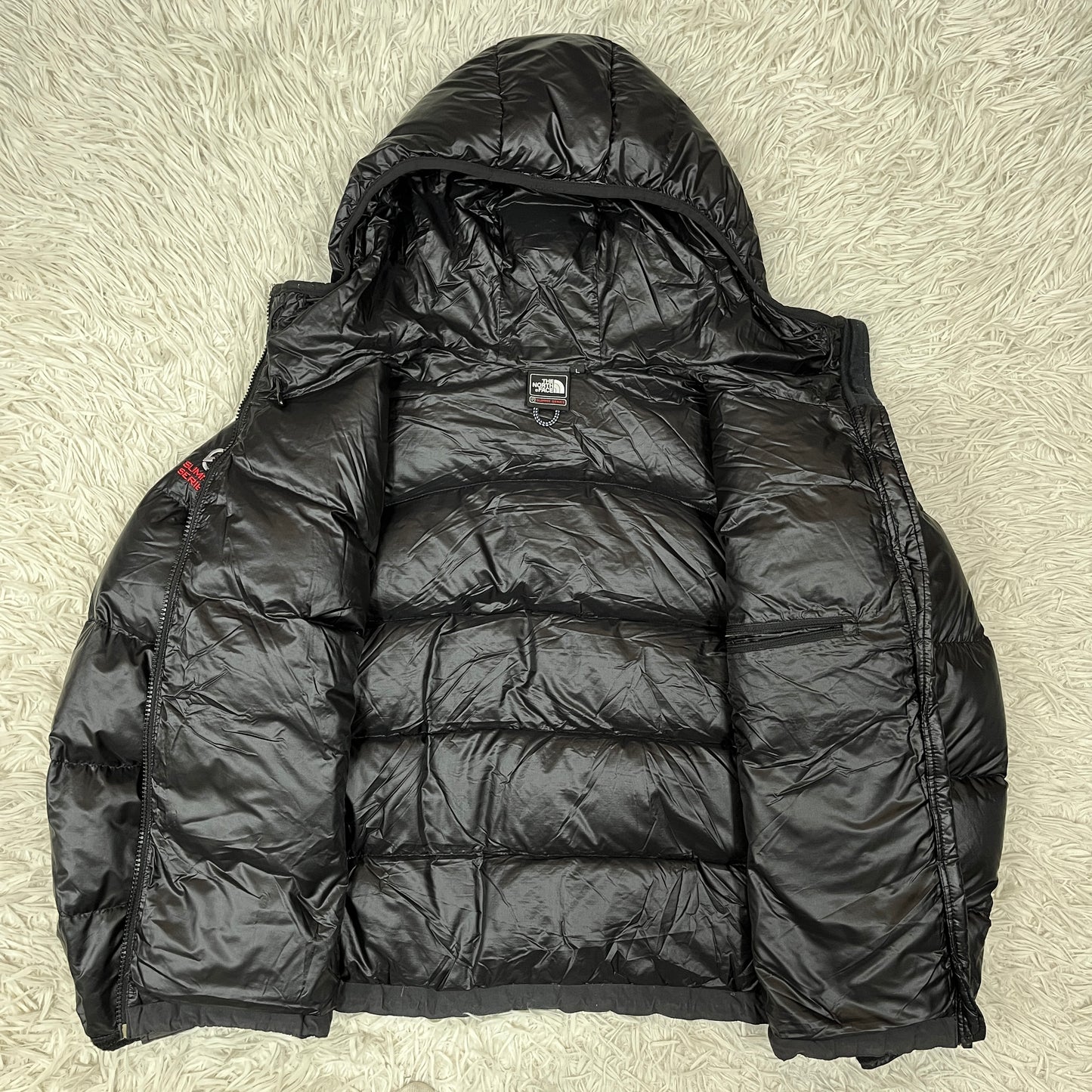 THE NORTH FACE（ザ・ノース・フェイス）SUMMIT SERIES ダウンジャケット レディースL（90）ブラック／高品質グースダウン使用 #30