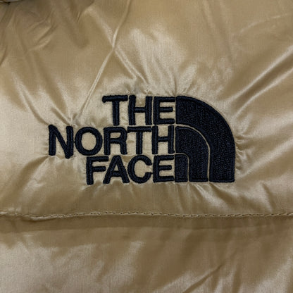 THE NORTH FACE レディース ダウンジャケット 700フィル ゴールド Mサイズ フード取り外し可 軽量高保温 PERTEX QUANTUM #31