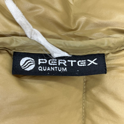 THE NORTH FACE レディース ダウンジャケット 700フィル ゴールド Mサイズ フード取り外し可 軽量高保温 PERTEX QUANTUM #31