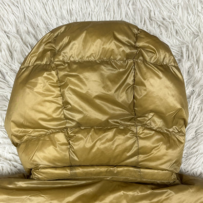 THE NORTH FACE レディース ダウンジャケット 700フィル ゴールド Mサイズ フード取り外し可 軽量高保温 PERTEX QUANTUM #31