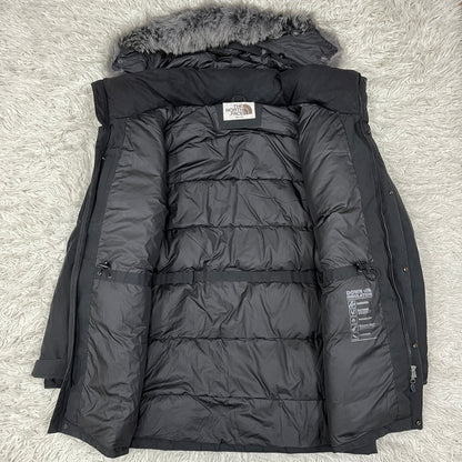 THE NORTH FACE（ザ・ノース・フェイス）ホワイトレーベル ダウンジャケット メンズXXL（110）ブラック フード・ファー取り外し可／RDS認証ウォッシャブルダウン／高保温モデル #34