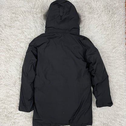 THE NORTH FACE（ザ・ノース・フェイス）ホワイトレーベル ダウンジャケット メンズXXL（110）ブラック フード・ファー取り外し可／RDS認証ウォッシャブルダウン／高保温モデル #34