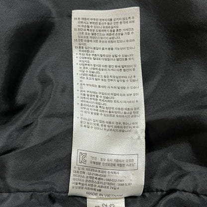 adidas（アディダス）ダウンベスト メンズL（90）ブラック／軽量・高保温モデル／ロゴプリント入り #35