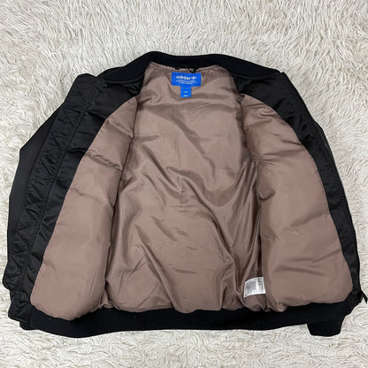adidas アディダス 中綿ジャケット ブラック メンズM相当 ミッドボンバージャケット #36