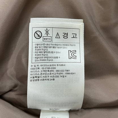 adidas アディダス 中綿ジャケット ブラック メンズM相当 ミッドボンバージャケット #36