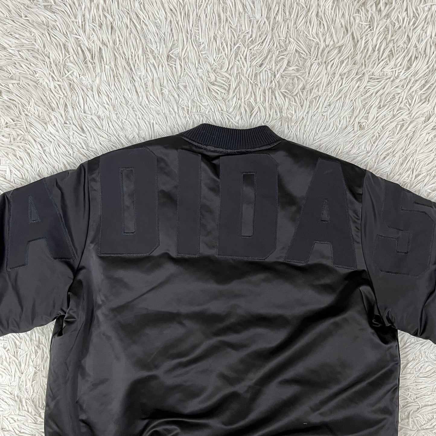 adidas アディダス 中綿ジャケット ブラック メンズM相当 ミッドボンバージャケット #36