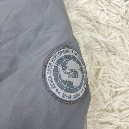 THE NORTH FACE ザ・ノースフェイス McMurdo ダウンジャケット グレー メンズM相当 ファー付きフード着脱可 #37
