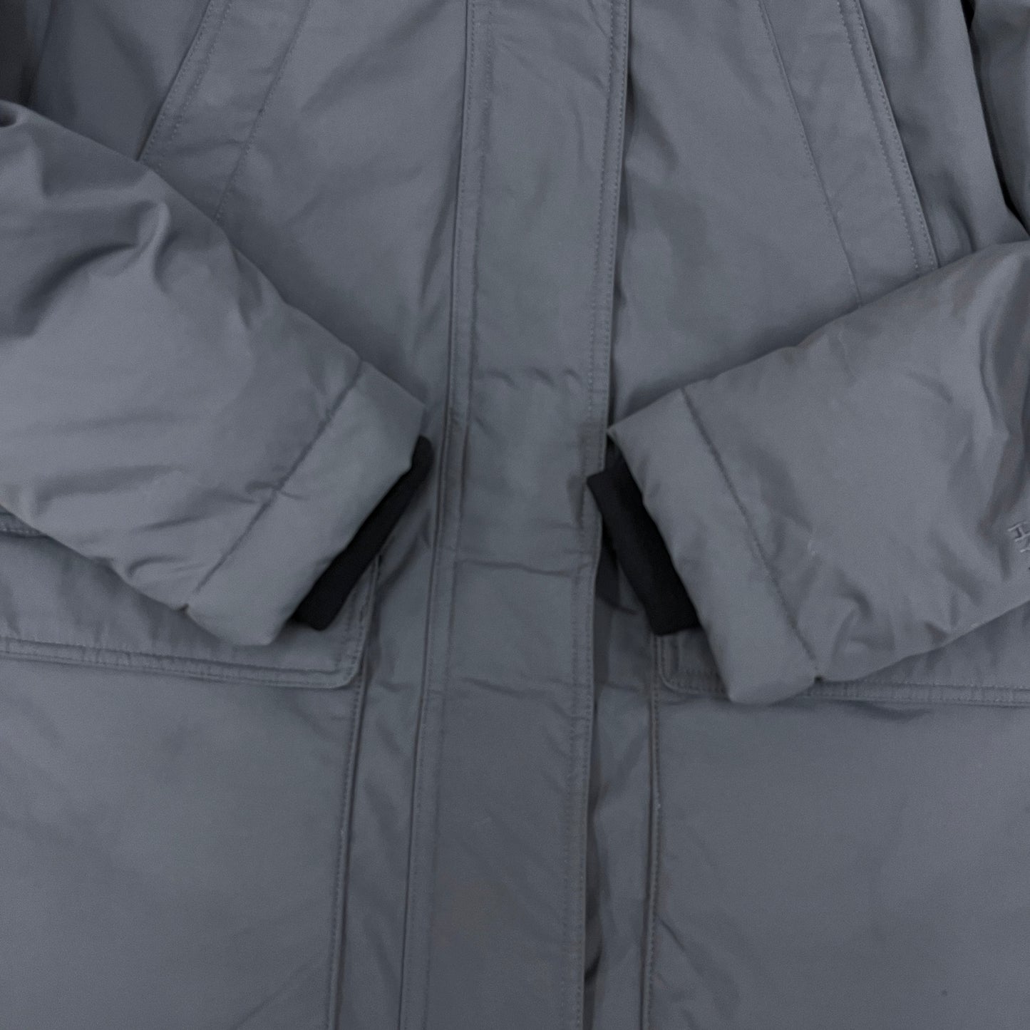 THE NORTH FACE ザ・ノースフェイス McMurdo ダウンジャケット グレー メンズM相当 ファー付きフード着脱可 #37