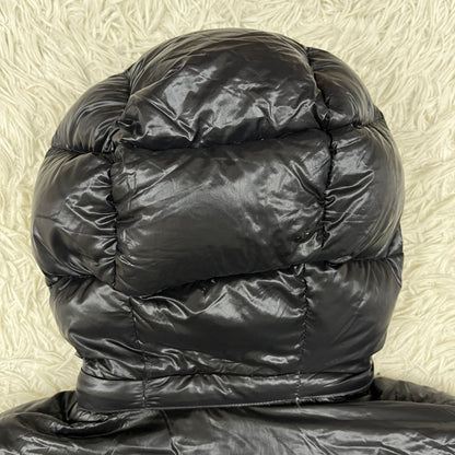 THE NORTH FACE ザ・ノースフェイス アルパインヌプシ フーディ ブラック メンズL 700フィル ダウンジャケット フード着脱可 #38