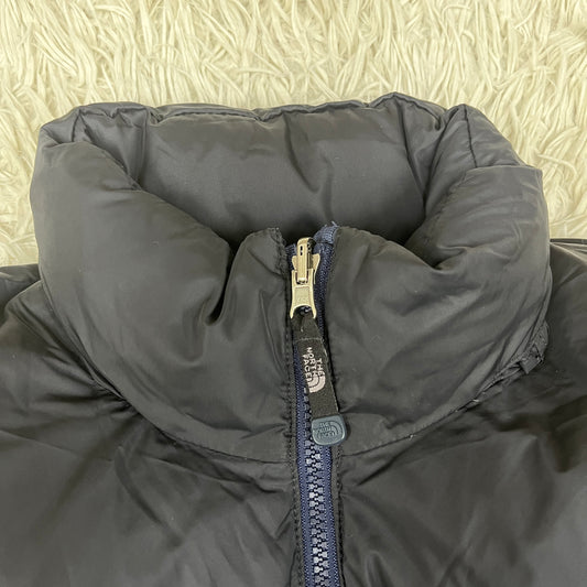 THE NORTH FACE ザ・ノースフェイス ヌプシ ダウンジャケット ブラック×ネイビー メンズM 700フィル #39