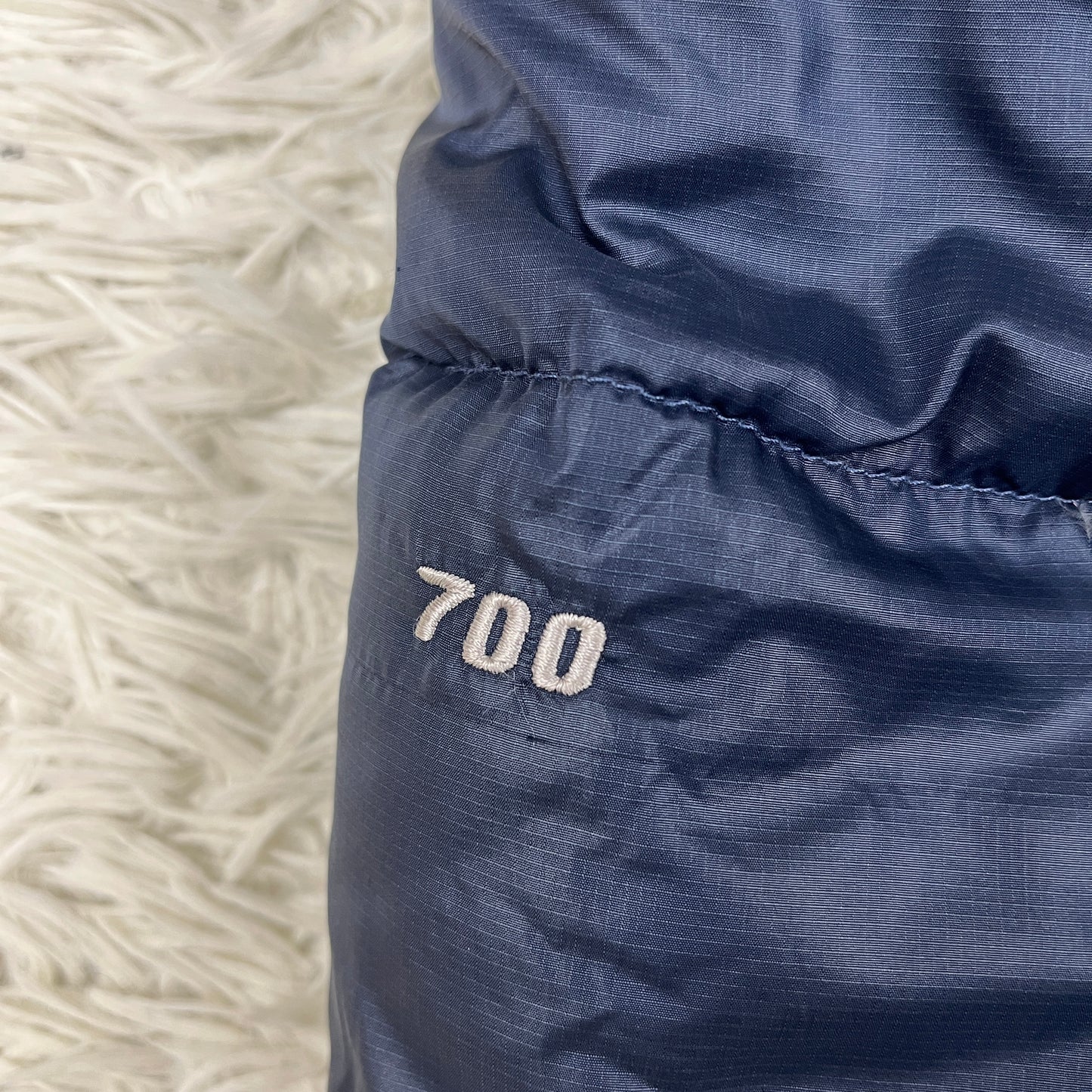 THE NORTH FACE ザ・ノースフェイス ヌプシ ダウンジャケット ブラック×ネイビー メンズM 700フィル #39