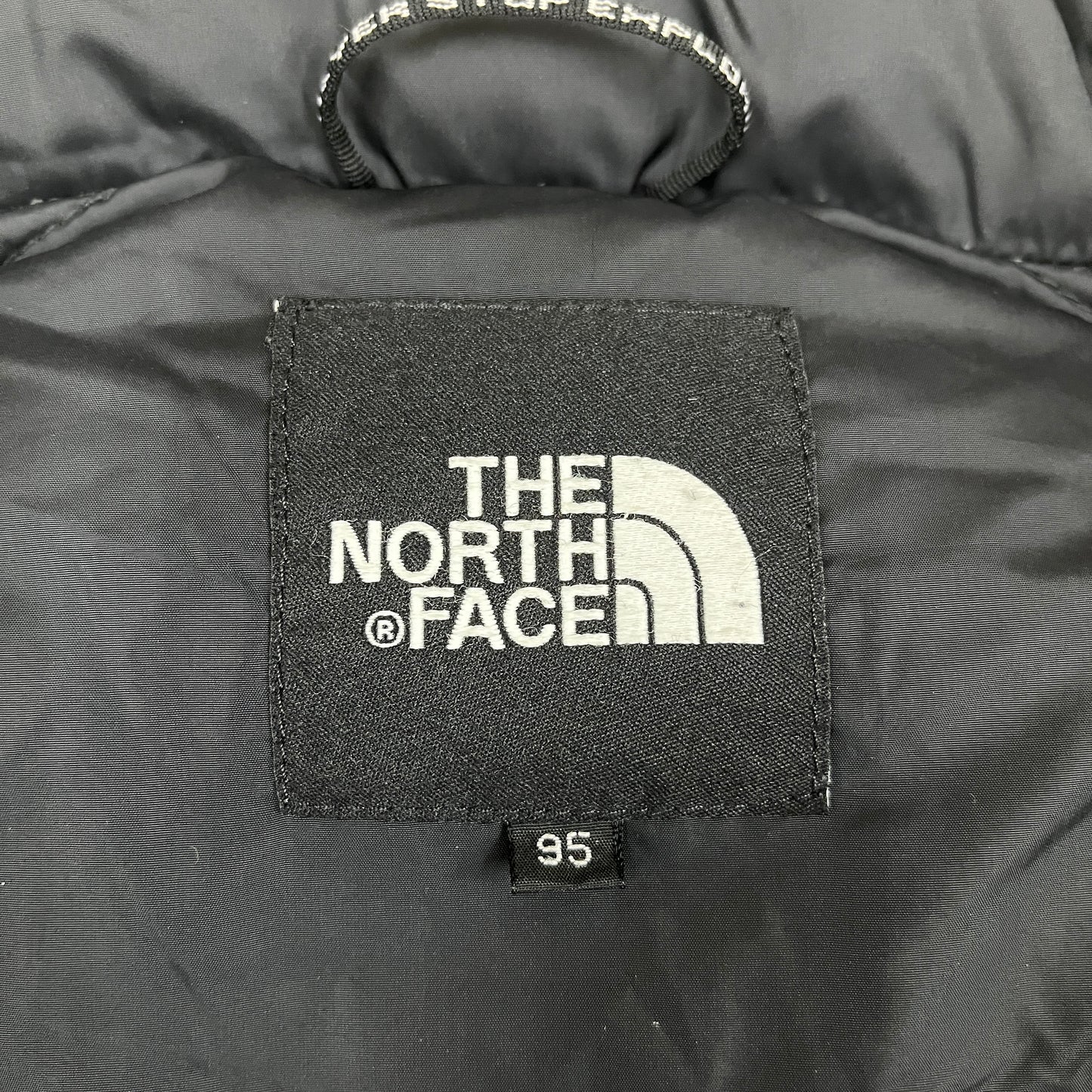 THE NORTH FACE ザ・ノースフェイス ヌプシ ダウンジャケット ブラック×ネイビー メンズM 700フィル #39