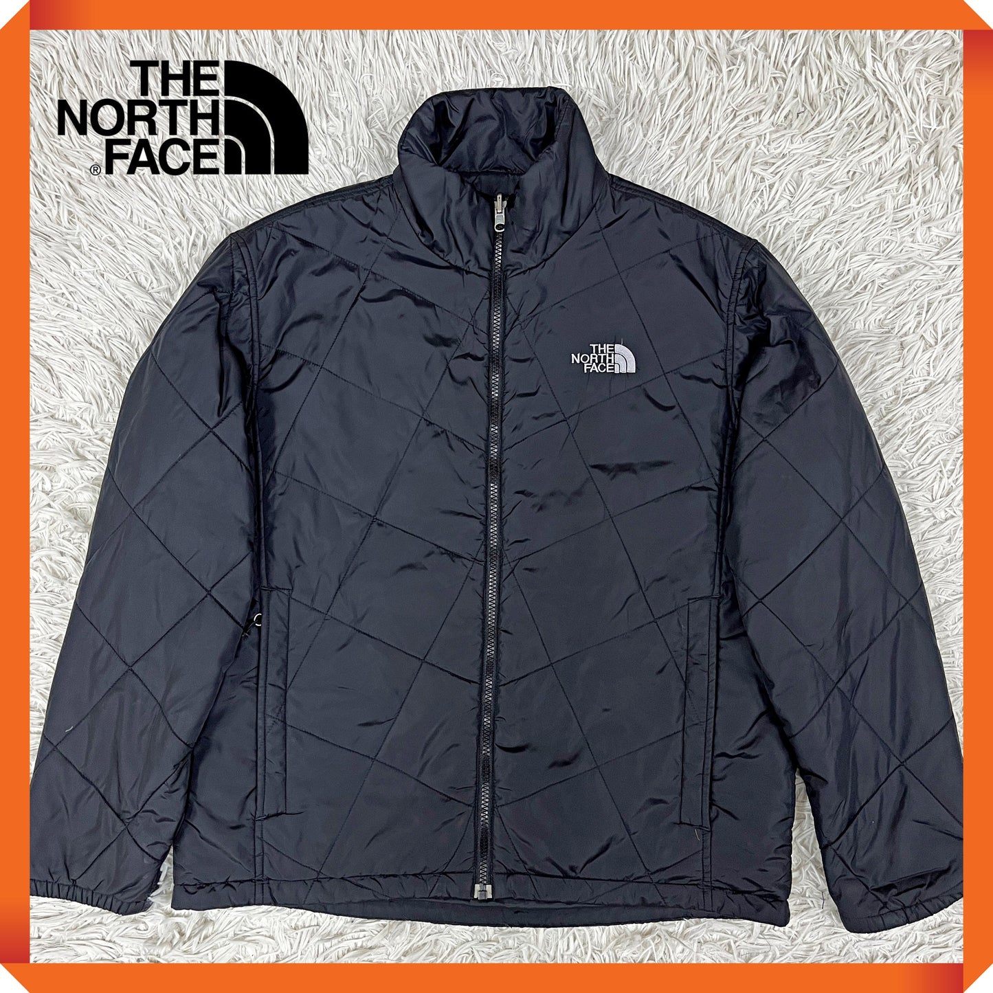 THE NORTH FACE ザ・ノースフェイス 中綿ナイロンジャケット ブラック メンズM 95サイズ #40