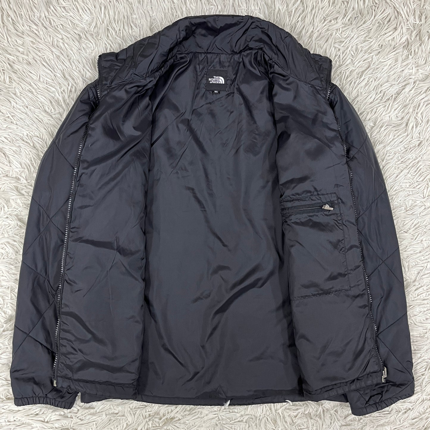 THE NORTH FACE ザ・ノースフェイス 中綿ナイロンジャケット ブラック メンズM 95サイズ #40
