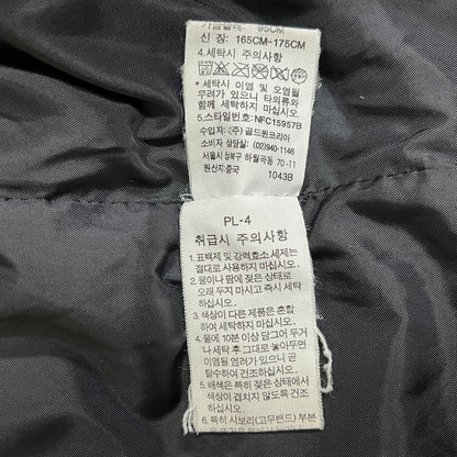 THE NORTH FACE ザ・ノースフェイス 中綿ナイロンジャケット ブラック メンズM 95サイズ #40