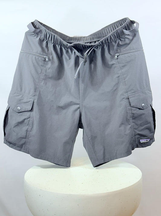 Patagonia パタゴニア カーゴ ショートパンツ Mサイズ ブラック ドローストリング ウエスト アウトドア カジュアル