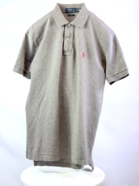 Polo Ralph Lauren クラシックフィット ポロシャツ グレー Sサイズ メンズ ポニー刺繍 ラルフローレン 定番