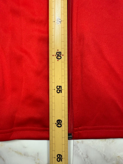 【adidas/アディダス】Climalite トレーニングジャケット レッド 160 メンズ/レディース兼用 スポーツウェア BQ2715