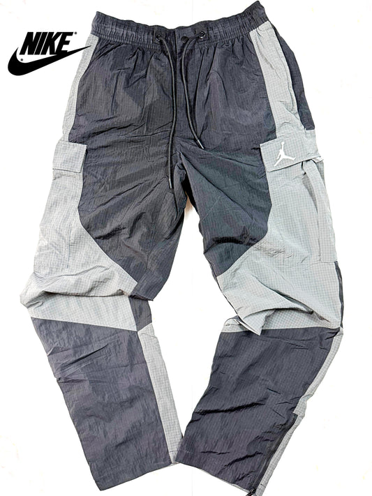 【NIKE JORDAN】23 ENGINEERED カーゴパンツ Lサイズ ブラック×グレー ナイロン イージーパンツ スポーツカジュアル