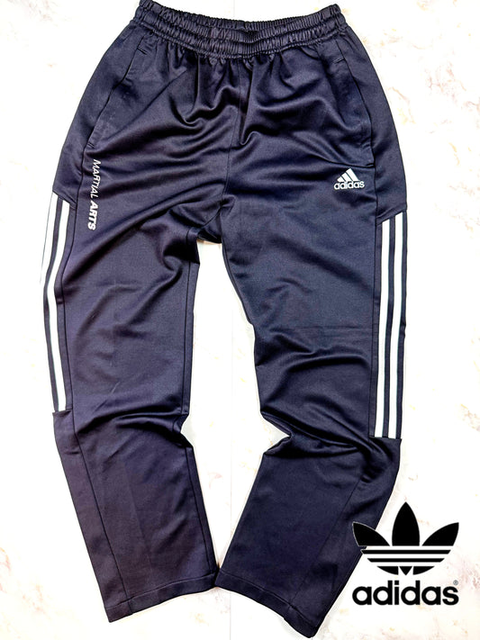 【adidas】アディダス 3ストライプス トラックパンツ Martial Arts ブラック Lサイズ スポーツウェア