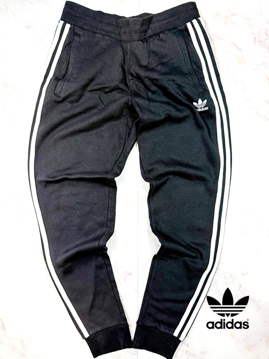 【adidas Originals】3ストライプス スウェットパンツ ブラック メンズXLサイズ トレフォイルロゴ