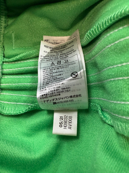 【adidas Originals】グリーン トラックパンツ Firebird TP PRIMEBLUE Mサイズ｜アディダス オリジナルス サステナブル素材使用