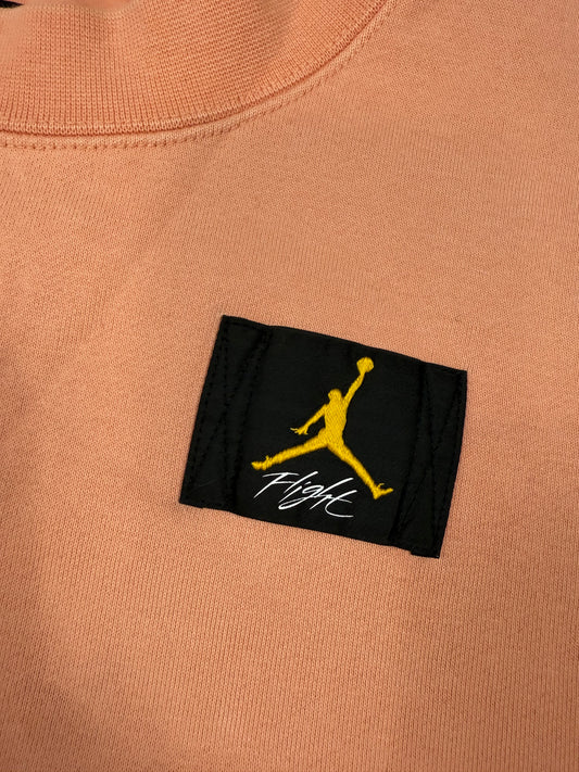 【NIKE JORDAN】ジャンプマン クルーネック スウェットトレーナー オレンジ Sサイズ｜ナイキ ジョーダン メンズ トップス