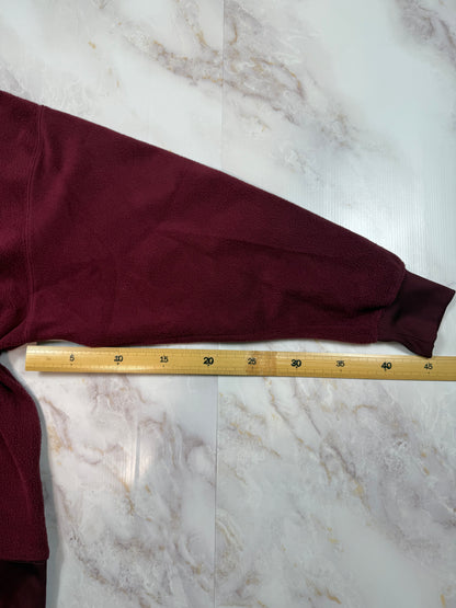 NIKE（ナイキ）Dri-FIT クルーネック スウェット トレーナー ボルドー Lサイズ