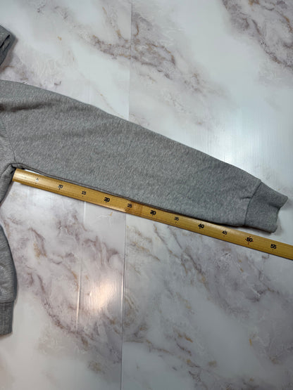 【adidas】アディダス パーカー フーディー グレー M相当 メンズ スポーツ カジュアル