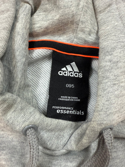 【adidas】アディダス パーカー フーディー グレー M相当 メンズ スポーツ カジュアル