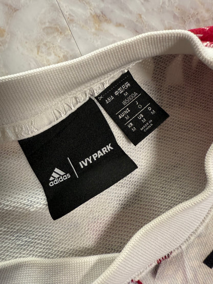 【adidas × IVY PARK】コラボ スウェット セットアップ XS/M ユニセックス 総柄 トレーナー＆パンツ コットン100%