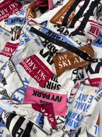 【adidas × IVY PARK】コラボ スウェット セットアップ XS/M ユニセックス 総柄 トレーナー＆パンツ コットン100%