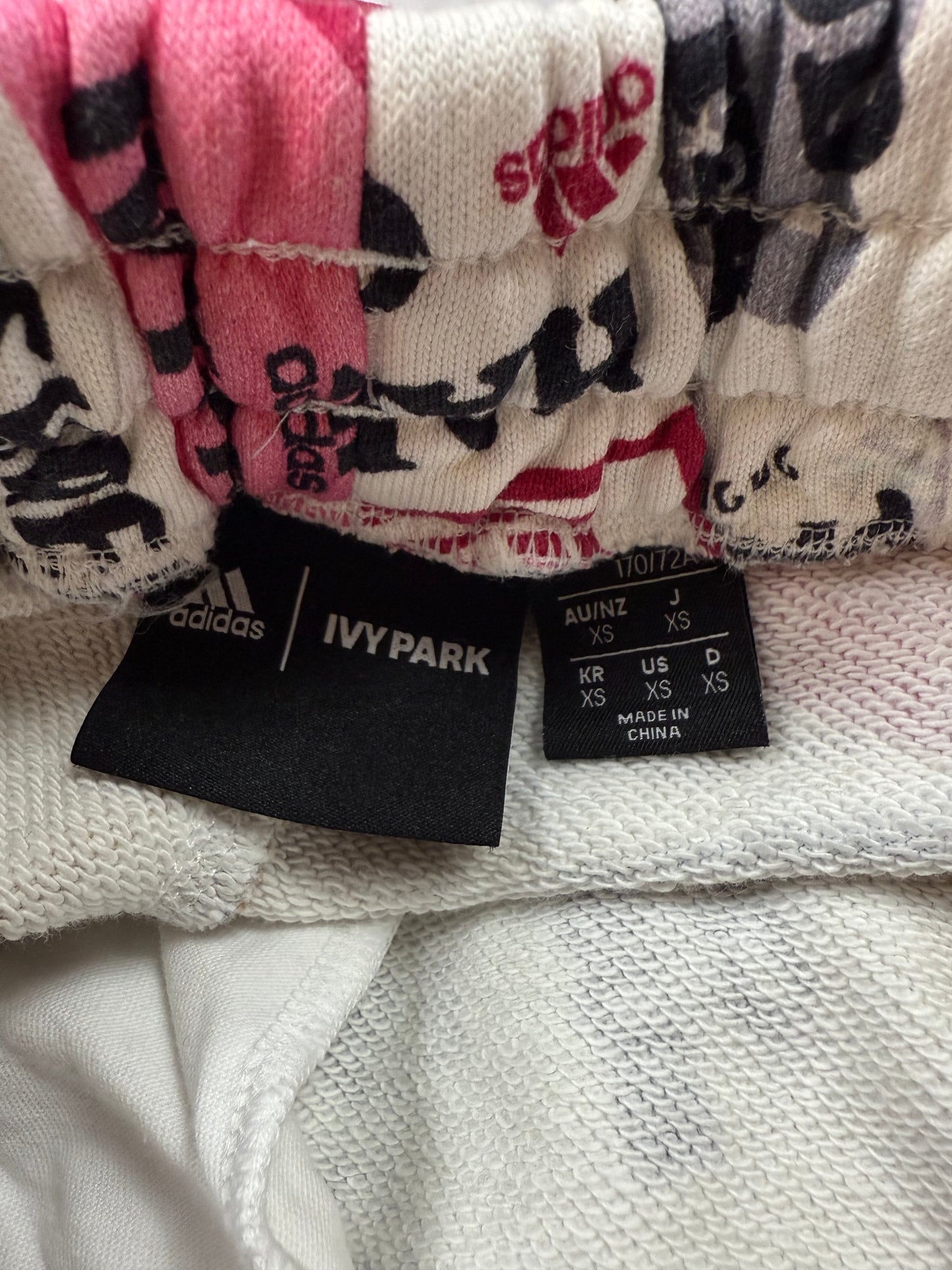 【adidas × IVY PARK】コラボ スウェット セットアップ XS/M ユニセックス 総柄 トレーナー＆パンツ コットン100%