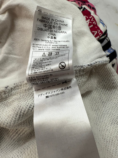 【adidas × IVY PARK】コラボ スウェット セットアップ XS/M ユニセックス 総柄 トレーナー＆パンツ コットン100%