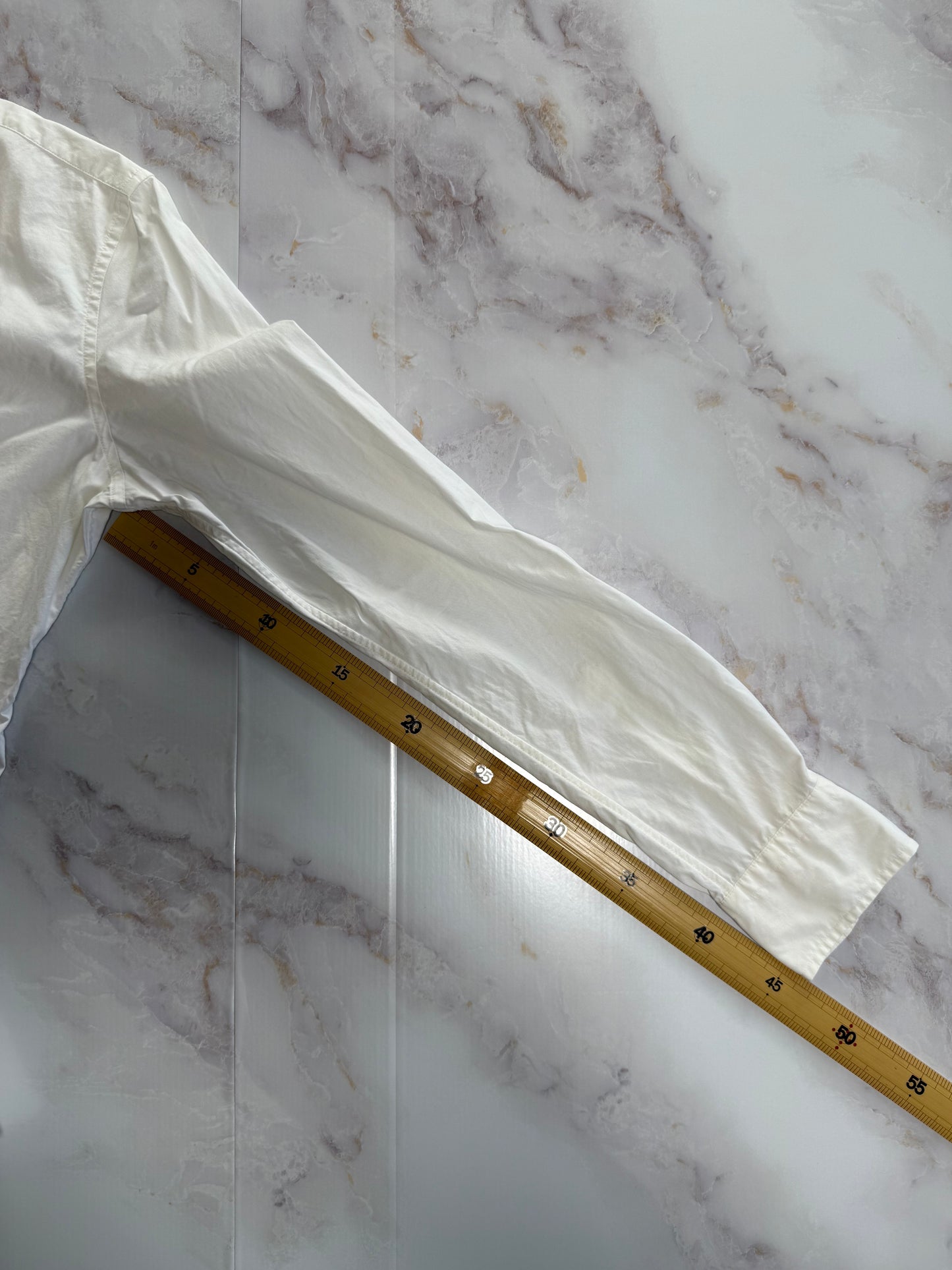 【POLO RALPH LAUREN】ポロ ラルフローレン レディース シャツ 長袖 ホワイト 無地 シンプル ワイシャツ サイズ4