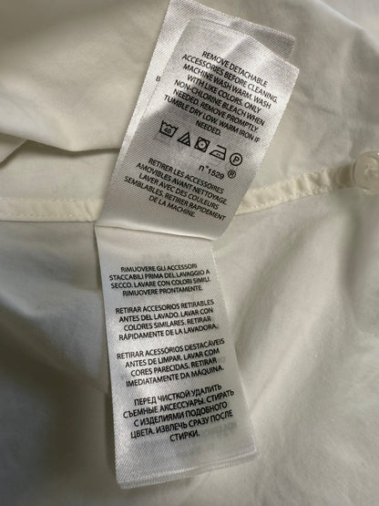 【POLO RALPH LAUREN】ポロ ラルフローレン レディース シャツ 長袖 ホワイト 無地 シンプル ワイシャツ サイズ4