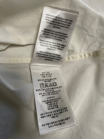 【POLO RALPH LAUREN】ポロ ラルフローレン レディース シャツ 長袖 ホワイト 無地 シンプル ワイシャツ サイズ4