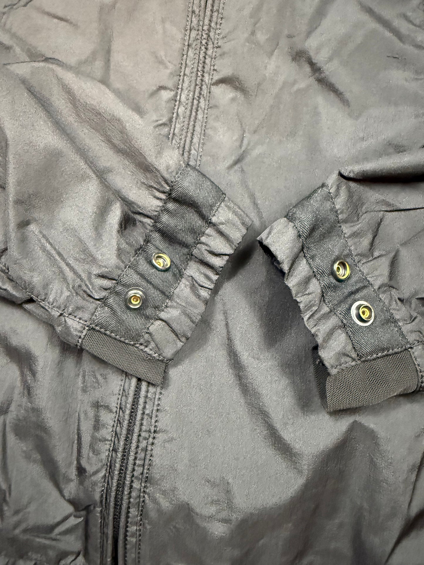 【NIKE × STONE ISLAND】ナイキ ストーンアイランド コラボ Hyper Light Membrana 2L/3L TC フーデッドジャケット XS ブラック