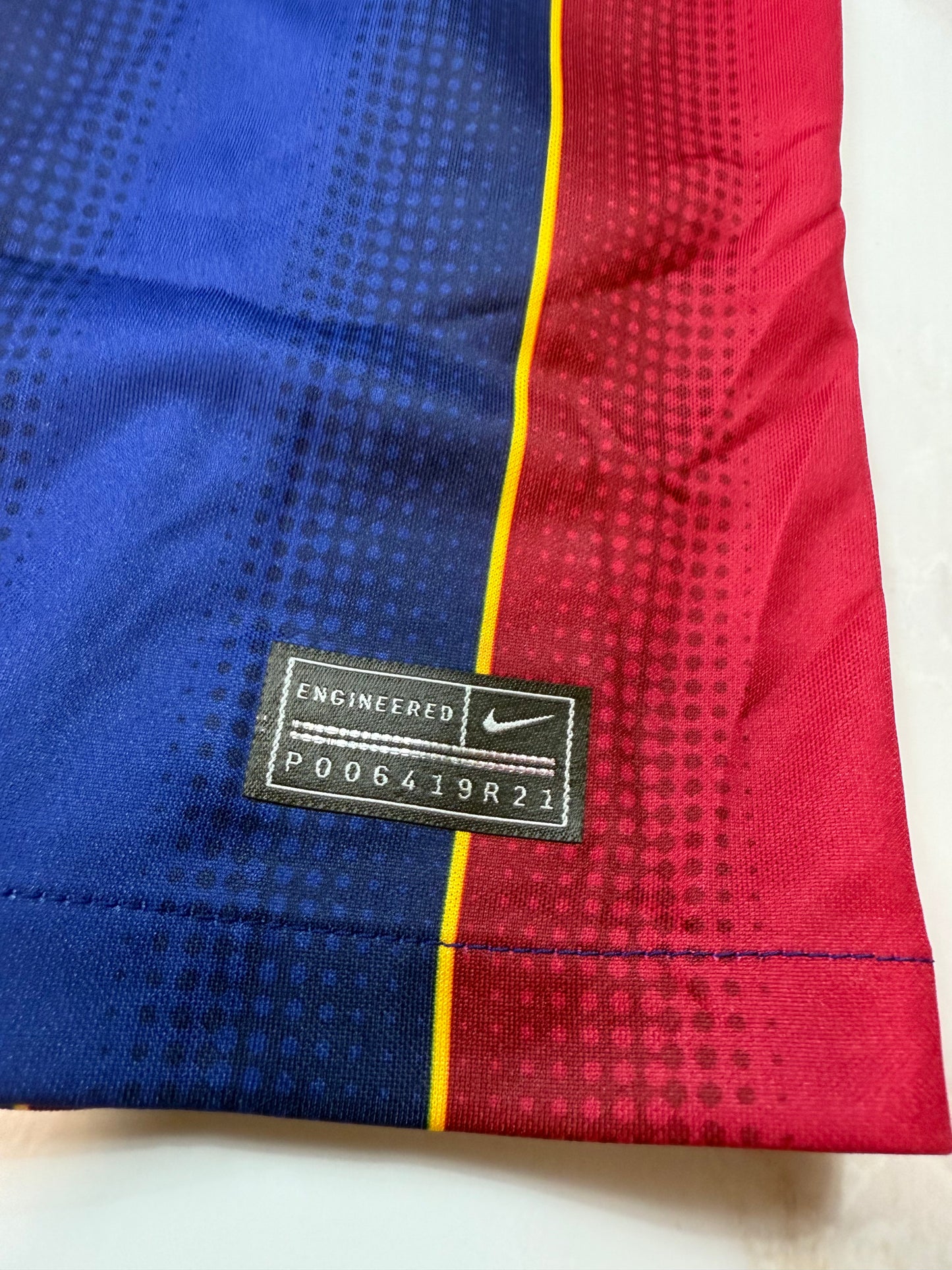 【NIKE/ナイキ】FCバルセロナ ホームユニフォーム 2020/21 XXLサイズ Rakuten スポンサー付 サッカーシャツ