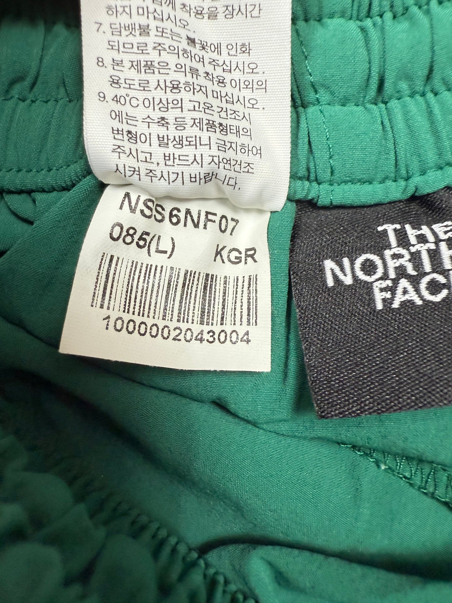 【THE NORTH FACE】カーゴショーツ メンズ Lサイズ グリーン ナイロンショートパンツ アウトドア カジュアル
