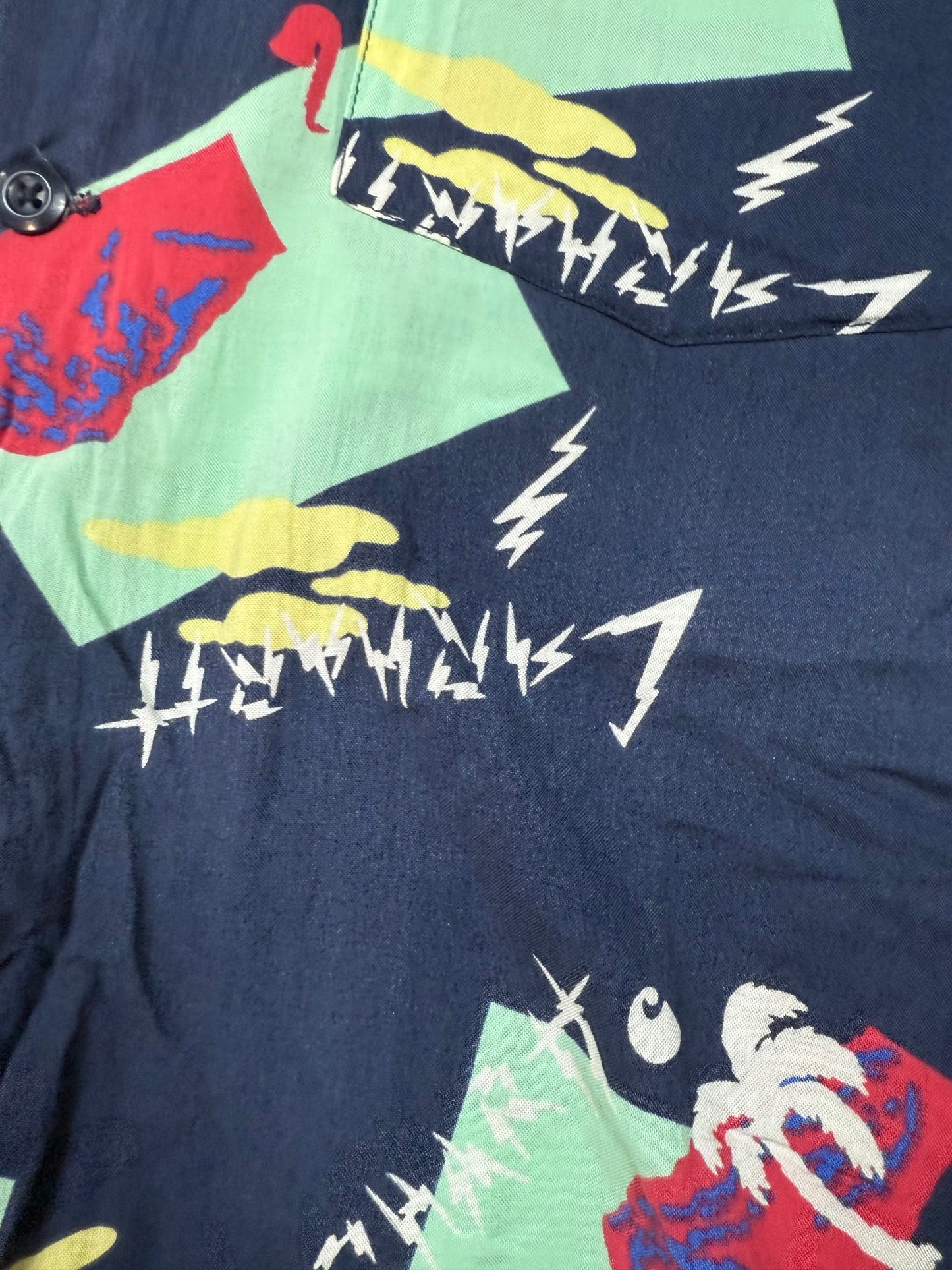 【Carhartt WIP】S/S ANDERSON SHIRT アロハシャツ XLサイズ 総柄 半袖 開襟シャツ ヴィスコース素材