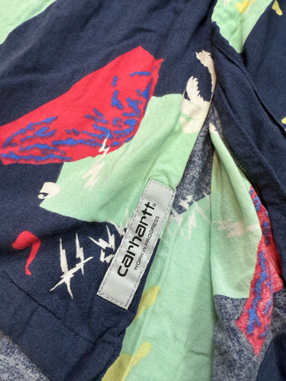 【Carhartt WIP】S/S ANDERSON SHIRT アロハシャツ XLサイズ 総柄 半袖 開襟シャツ ヴィスコース素材