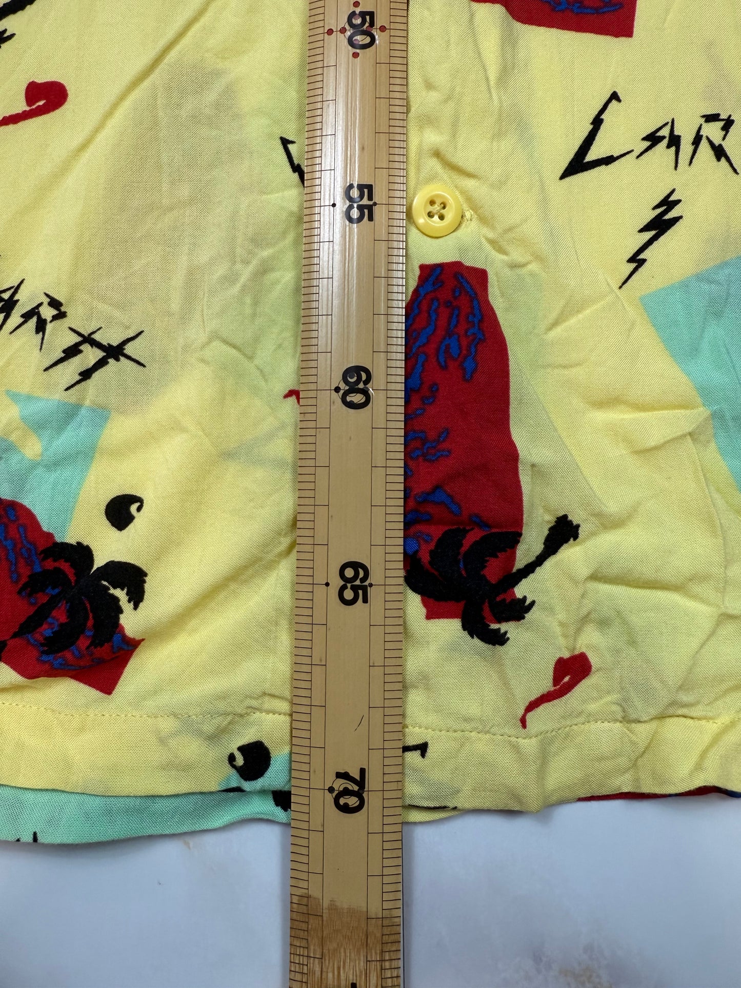 【Carhartt WIP】S/S Anderson Shirt 半袖シャツ アロハシャツ イエロー Mサイズ | カーハート ワークインプログレス