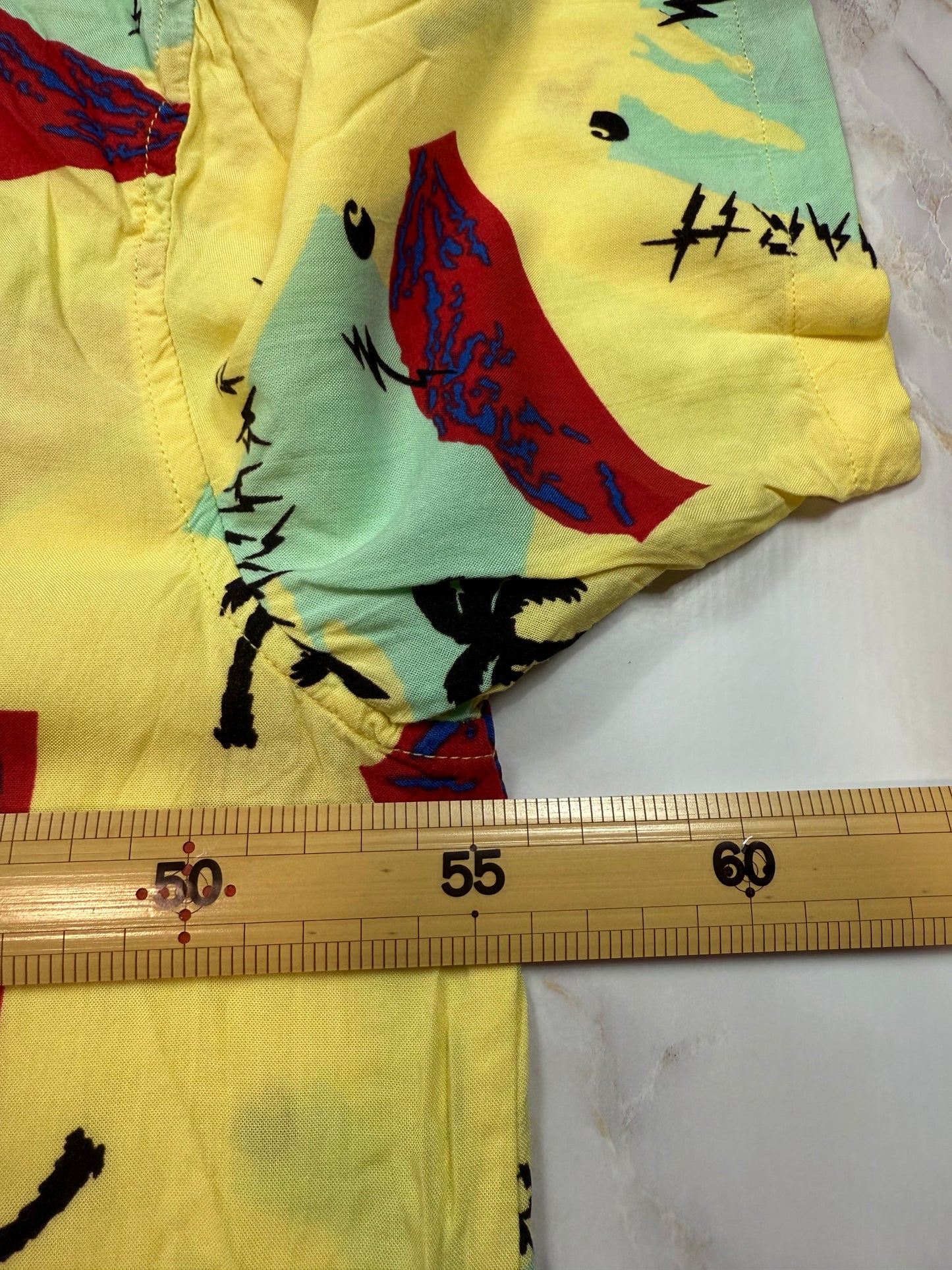 【Carhartt WIP】S/S Anderson Shirt 半袖シャツ アロハシャツ イエロー Mサイズ | カーハート ワークインプログレス
