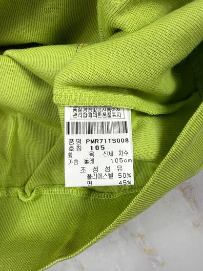 【PING】ピン ゴルフ ハーフジップ ブルゾン ライムグリーン メンズ105 L〜XL ゴルフウェア PMR71TS008